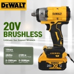 DCF922 610N 브러시리스 전동 임팩트 렌치 고토크 무선 렌치 20V 충전식 공구 : simonstore