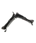 Vantage VINGTAINE 체인 리본 바나나 클립 성인 여성 헤어 액세서리 헤어 클립 H7335-BK- 블랙 : regalo shop
