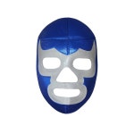 블루 데몬 루차 리브레 레슬링 마스크 (프로 - 핏 ) 메이크 잇 카운트 의상 착용 : 트렌디12