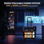 친환경 SL3500 태양광 발전소 갖춘 위한 5120Wh 계층을 인버터 출력 요소를 AC 구성 배터리 BMS 백업 확장 포함 LiFePO4 3500W 가능한... 