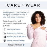 케어 웨어 남성 u2019 가슴 포트 긴팔 케모 남성용 셔츠 액세스 Black X Small : 더안다.