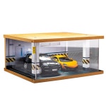 지하주차장 수집 원목 주차 32 모형 공간 조립 자동차 차고 : PIKSELMARKET