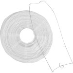 종이 접기 랜턴 접이식 천장 다리미 조명 흰색 램프 장식 쉐이드 24.00X20.00X20.00CM : 이너픽