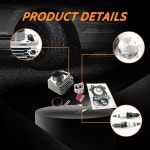 1988-2000 TRX 300 포트랙스 FW 4x4 2x4 실린더 탑 엔드 리빌드 키트, 12000-HC4-000, 12100-HC4-000을 대체하는 사이커 74MM TRX... 