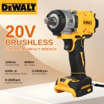 2인치 DCF922 무선 임팩트 렌치 충전식 고토크 406NM 역회전 2500PRM 범용 : simonstore