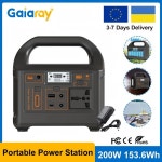 Gaiaray 200W 휴대용 발전소 태양열 빠른 배터리 캠핑을위한 비상 : 우현상사3