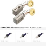 10PCS Weldy 전기 모터 카본 브러쉬 에너지 용 교체 부품 : 우현상사15