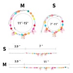 벨로젠 2 고양이 파티 선물 액세서리 가능 크리스마스 위한 보석 구슬 귀여운 애완동물 강아지 개를 컬러풀 조절 개 분리형 작은 생일 PCS... 