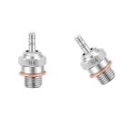 찬무 2pcs 70117h 핫 엔진 글로우 플러그 3번 n3 n4#3#4 스파크 니트로 부품, 트랙사스 로시 i 레드캣 hsp 히모토 rc 카 트럭 버기(n4)용 os... 