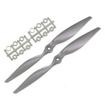 top-vigor 2pcs cw rc 프로펠러 1170 11 x 7 인치 2-vane 차량용 어댑터 링 나일론 그레이 교체 7x5Inch 2pc : 화성사이즈