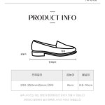 씨플  아이마이미마인 8cm 키높이 가보시 통굽 신발 로퍼 : 새하얀 자국