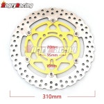 프론트 브레이크 디스크 로터 가와사키 닌자 ZX-6R ZX6R ZX 636 13-20 Z800 Z 800 E 13-16 KLZ 1000 Versys 15-21 Z 1000 Z10 : 루카스뉴