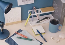 유니 볼펜 제트스트림 4&1 4IN1 4+S MSXE5-1000 038 05 07 멀티펜 : 종이-상자