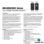 1PCS 기존 HIH-5030-001 센서 습도 5V 아날로그 3% SMD : 문수소소온