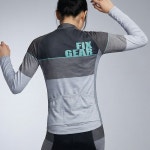 남성 자전거져지 싸이클 긴팔 저지 라이딩 자전거옷 상의 CS-G1301 : Fixgear