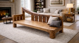 고재 카우치 소파 : 소아고재가구