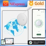 안드로이드용 스마트 GPS 트래커 구글 내 기기 지원 글로벌 위치 추적기 에어태그 파인더 (자동차 아이 애완동물 가방용) : 대야소소온