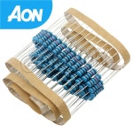 20개 1W 금속 필름 저항기 1% 1R-1M 1 2 10 22 47 330ohm 1K 4.7K 330K 2R 330R : 아온무역co