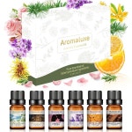 에센셜 오일 세트 - 디퓨저, 홈 케어, 양초 만들기 향, 향기, 아로마테라피, , 선물 오렌지, 라벤더, 가디니아, 샌달우드, 샹그릴라, 미드나잇... 
