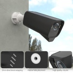 holaca eufy security eufycam s3 pro용 보호 실리콘 케이스, 프로 카메라용 스킨(2팩) 1 : 토성6인조