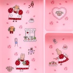 산리오 (SANRIO) 뚜껑 포함 트레이 (신상 잡화 언제나 산리오) 마론크림 324019 : HM-스토어