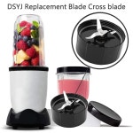 블렌더 착즙기 믹서용 DSYJ 000026 1 크로스 교체 블랙 1Pcs : 내일온도