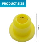 에이프릴레어 400, 500, 550, 550A, 558, 560, 560A, 568 및 600 모델용 URYKEC 교체 옐로우 오리피스 4231, 부품 Red : 블리츠허브001