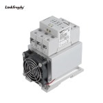 싱크가  3상 SSR 솔리드 스테이트 릴레이 모듈 40A 380VAC DIN 레일 AC에서 AC로 220VAC 모터 제어용 TRA48A40×3L54F : 알디컴퍼니13