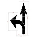 ldpe pro 스텐실 1/8인치(.125인치) 콤보 등급 우 샘스 156인치 클럽 1 1/16 (.063 ) Light-Duty : 플레인플로우