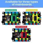 Keyestudio 스템 전자 빌딩 블록 스마트 선풍기 프로그래밍 가능 스타터 키트 Arduino UNO 및 ESP32 프로젝트용 레고와 호환... 