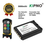 KIPNO 크레인 원격 제어 배터리 3.7V/2800mAh D00004-02 22.381.2 M245060 Teleradio 송신기 Tele Radio TG-TXMNL : 북한강상사