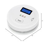 및 표시등이 1 LED 연동 2 연기 경보, 3팩 작동 감지기 in 배터리 있는 무선 콤보, CO 일산화탄소 : 워크탑샵