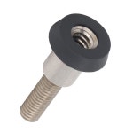 zjchao 무게 55mm 플러그 당구 풀 합금 테일 하단 알루미늄 엔드 고무 보호 커버 증가 범퍼 나사, : 유카픽스6