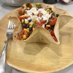 JEUIHAU 14피스 17.8cm(7인치) 토르티야 볼 볼, 블랙 메이커, 모양 논스틱 타코 샐러드 팬 쉘 딥용, 샐러드, 몰드, 꽃잎 : 블루베리픽10