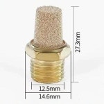 20PC 타이어 해체 교환기 부품 1/8 에어 컨트롤 풋 페달 밸브 구리 머플러 휠 : 코지타운22