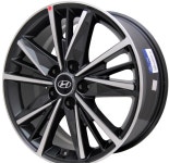 현대 더뉴그랜져 18인치 순정휠 출고용휠 G8610 : 타이어WOODS