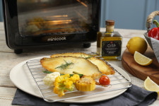 미니쿡 올스텐 오븐형 대용량 로티세리 에어프라이어 : 더케이코리아