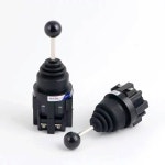 순간 자동 잠금 모노레버 조이스틱 스위치, 블랙 HKB-402 HKB-4022 HKB-201 HKB-2011, 2/4 방향, 30mm : 825청년유통