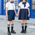 네이비라인 포인트 하복 교복세트 유치원 합창단 단복 : 페어리에스