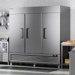 쿨스키 82인치 상업용 냉장고 3도어, 레스토랑 바 베이커리... ft 대용량 자동 성에 제거 팬 냉각, ETL NSF 승인 2-door Freezer : 소로상... 