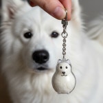 강아지 털 키링 반려견 : 미유틱