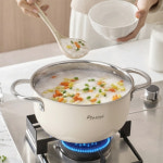 신혼부부 냄비 세트 인덕션용 어묵탕 라면 전골 통3중 스텐 자취생 김치찌개 샤브샤브 1인 : 유니모아