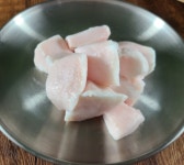 A지방 순수지방 돼지기름 돈지 라드유 돼지비계 500g 국내산 : 소돈애