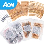 1/2W 1W 2W 3W 저항 5% 메탈 필름 모음 키트 세트 30종 각 5/10개 1R~750R 1K~820K 옴 : 아온무역co