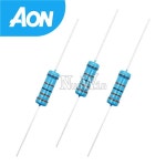 1% 금속 필름 저항기  1R-10M  0.1R  0.47R  100R  220R  330R  1K  1.5K  2.2K  3.3K  4.7K  1M ohm  10 개   5W : 아온무역co