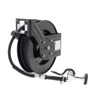 TS 황동 장비 5HR23201 호스 릴 개방형 분말 코팅 강철 35피트 X 3/8인치 : 스타일링팁