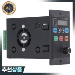 미니 모터 VFD 인버터 단상 176-264V 입력에서 3 상 0-220V 출력 가변 주파수 드라이브 컨트롤러 400W : 제이케이21