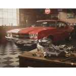 OAW G9670B 워터 펌프 및 온도 조절기 포함 (2007-2019) GM 4.8L 5.3L 6.0L 뷰익 레이니어 캐딜락 에스컬레이드 쉐보레 눈사태 실버라도... 