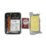 짜장불고기 총600g 짜장제육+짜장소스+수타면 밀키트 볶음밥 캠핑 : 리버넷