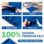 펠트 패브릭 72인치 X 36인치(2평방 야드), 1.4mm 두께의 부드러운 시트, 시리즈 색상의 부직포, 장식, 바느질, DIY 공예에 적합 : 소로상회